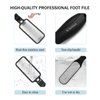 SetSail Callus Remover for Feet 2 Pack Colossal Foot Files Kit Foot Scrubber Foot Rasp Premium Stainless Steel Foot Files for Professional Foot Care