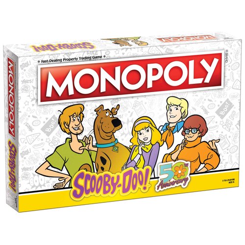 Monopoly Scooby-Doo! Board Game | Official Scooby-Doo! Merchandise Based on The Popular Scooby-Doo! Cartoon | Classic Monopoly Game Featuring Scooby-Doo! Characters