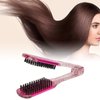 Hair Straightening Comb Double Sided Hair Brush, Anti Static Hair Straightening Splint Comb Hair Straightener Clamp Brush Styling Tool, Clamp Brush For Straightening Hair