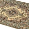 iLAND Miniature Dollhouse Accessories of Woven Dollhouse Rug 9.4” x 5.7” 9.2" x 1.8" for Dollhouse Furniture on 1/12 Scale and Dolls 3” - 12” (2pcs Admiration)