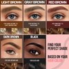 New Magic Eyebrow Pencil, 3D Waterproof Microblading Eyebrow Pencil Contouring Pen, 4 Tipped Precise Brow Pen, Fine Stroke Microblading Eyebrow Pencil Creates Natural Makeup Effect (Dark Brown)