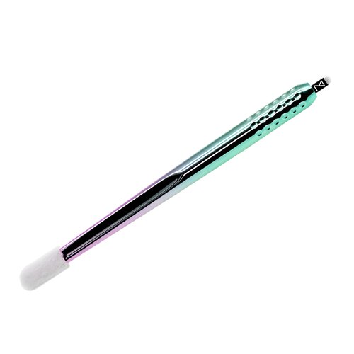 PACK OF 10 - Mellie Microblading Disposable Microblading Pen with Pigment Sponge Disposable Tool For Creating Eyebrows Microblading Supplies (U18 NANO .15mm, Rainbow)
