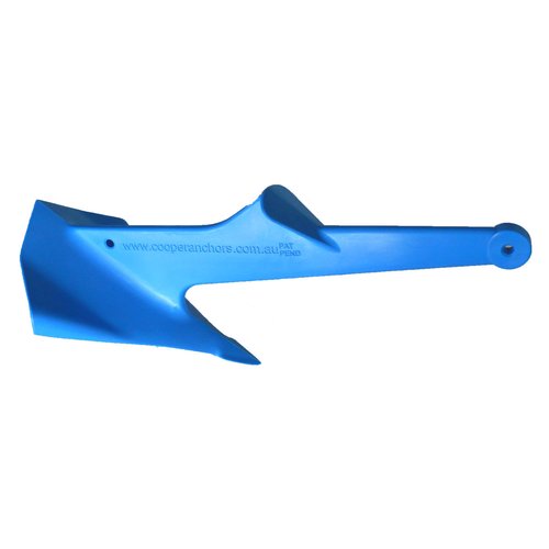 COOPER ANCHOR 1Kg/2.2lb - Nylon - PWC Anchor Jetski Anchor and Boat Anchor to 3.5m/12ft