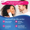 VCF Vaginal Contraceptive Film With Spermicide, 5 Boxes of 9 Prevents Pregnancy, Nonoxynol-9 Kills Sperm on Contact, Hormone-Free, Easy to Use, Unnoticeable, 45 Total