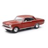 1964 Chevy Nova SS Burgundy Muscle Car Collection 1/25 Diecast Model Car by New Ray 71823A