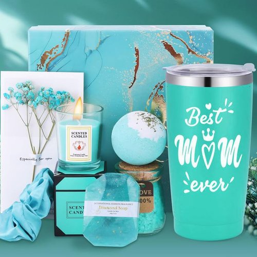 Women Spa Gifts Basket Birthday Box Set Mother Day Mom in Law Step Wife Daughter Grandma Son Husband Unique Funny Personalized Sentimental Best Ever Bonus Elderly Useful Long Distance Birthday Present