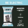 JiMMY'S! Functional Protein Bar - Cookies and Cream -12 Count - 18g Protein with Caffeine, Omega 3 and MCT Oils - Low Sugar, Gluten Free, Energy-Boosting