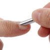 Leadigol Nail Cuticle Pusher,Nail Salon, Nail Trimmer, Under Nail Cleaner,Portable Stainless Steel Point Drill Stick Nail Cleaning Tools Double Head Clean UV Gel Remover Nail File