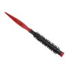 Small Mini Ultra Thin Aluminum Tube Nylon Bristles Styling Brush for Short Hair, Bangs, Beard, Lifting, and Curling (Number 3)
