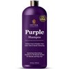 INFINA ESSENTIALS Purple Shampoo for Blondes, Gray, Brassy & Color Treated Hair, Sulfate Free, Enriched with Green Tea & Chamomile & Avocado Oil - Nourishing & Hydrating Blonde Shampoo - 16 fl oz