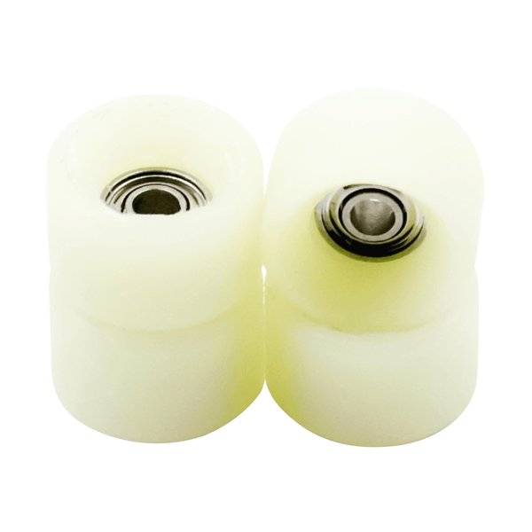 RACOFSB 65D Urethane Fingerboard Wheels Pro Bowl Shape (Beige)