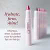 Mineral Fusion NEW Sheer Moisture Lip Tint, Buildable Lip Color, Hydrating Lip Balm with Jojoba Oil, Shea Butter & More, Hydrates & Nourishes, FD&C Dye-Free & Hypoallergenic, Empowered, Peach Nude