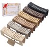 5 Inch XL Hair Clips, Strong Hold Oversized Non-slip Square Clips for Thick Long Curly Hair - 6 Colors, Matte Jumbo Gift Set