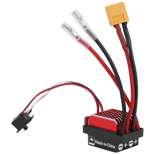 VBESTLIFE 360A Electronic Speed Controller RC Crawler Car Bidirectional Brushed Waterproof ESC (XT60 Plug)