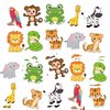 Animal Tattoos for Kids Safari Jungle Temporary Tattoo for Animals Birthday Party Favors Goodie Bag Stuffers 60Pcs