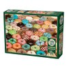 Cobble Hill 1000 Piece Puzzle - Doughnuts - Sample Poster Included