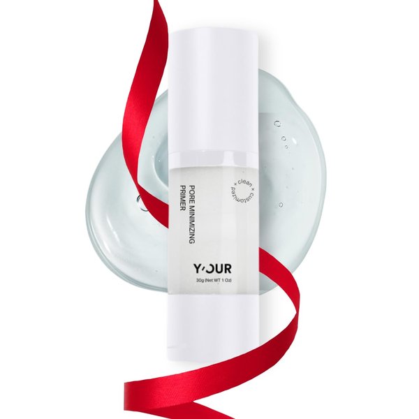 Y’OUR Pore Minimizer Velvet Veil Primer | Hydrating, Oil-Controlling & Long-Lasting | Blur Makeup Primer For Perfect & Flawless Base | Photo Finish Foundation Coverage | Brightens with Vitamin C & E