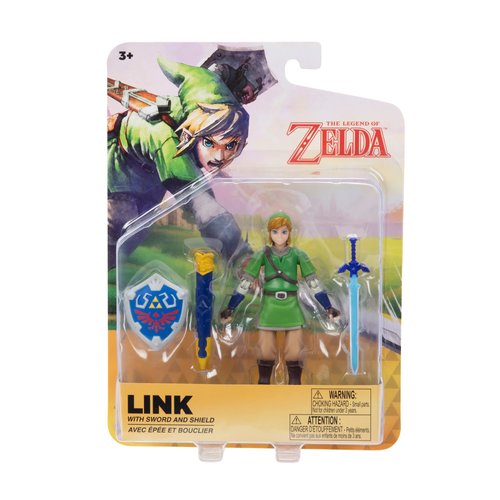 Nintendo The Legend of Zelda Skyward Sword Link 4 Inch Action Figure