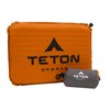 TETON Sports Camping Seat Cushion; Stadium Seat; Office Chair; Car Pad; Inflatable , Orange, 17 x 12 x 1.5-Inch