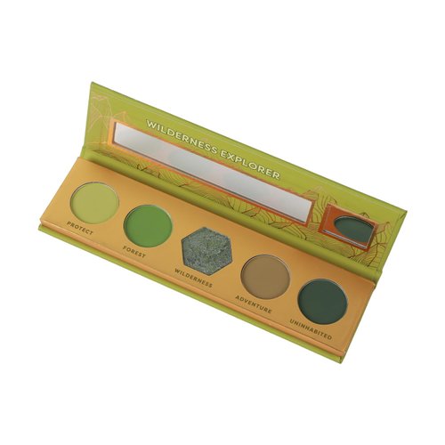 Profusion Cosmetics Blooming Beauty 5-Shade Eyeshadow Palette - Highly Pigmented Eyeshadows for Stunning Day & Night Looks (Wilderness Explorer)