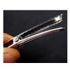 ALL in ONE 50pcs Metal Silver Flat Single Prong Alligator Hair Clips Nickel Free 56mm