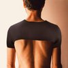 EXCEART Double Shoulder Brace Stability Compression Sleeve Back Shoulder Support Wrap Change Posture Humpback for Men Women Size M
