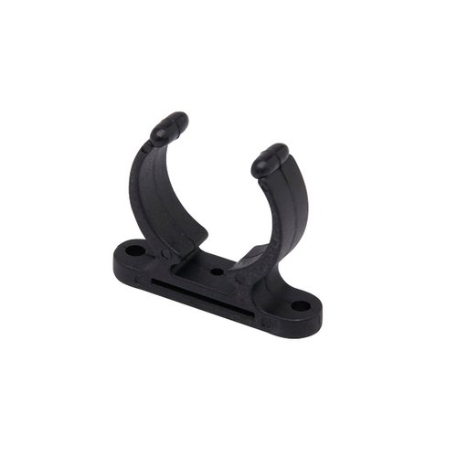 Seachoice Boat Hook Clips, Reinforced Nylon, Black, Pack of 2