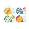DECOWALL DS-8011 Colourful Hot Air Balloons Kids Wall Stickers Wall Decals Peel and Stick Removable Wall Stickers for Kids Nursery Bedroom Living Room (Small) d?cor