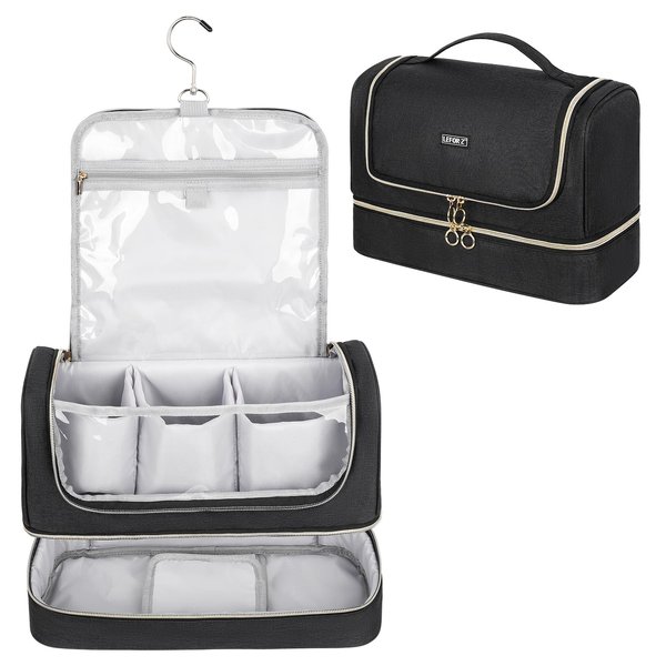 LEFOR·Z Travel Carrying Case Compatible with Shark FlexStyle Air Styling (HD 430/440/435),Protective Storage Bag fits for Dyson Airwrap Style Supersonic Hair Dryer and Attachments, Black (Bag Only)