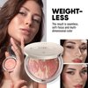 SINART Baked PRO Blush. Brighten Lighting Highly Glow Marbleized Blush. Lightweight Shimmery Satin Face Makeup. Cruelty-Free Powder Blush. Shape, Contour & Highlight Face (B2, D60)