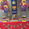 Soccer Theme Birthday Party Decorations, Barcelona Balloons for Party Favors, Messi Birthday Party Supplies