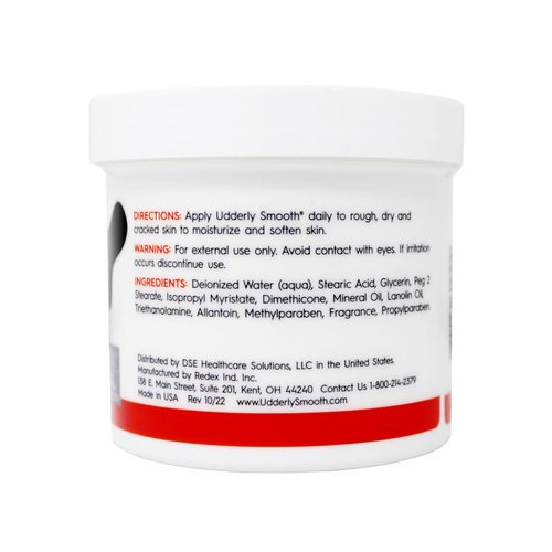Udderly Smooth Cream, Skin Moisturizer, 10 Ounces.
