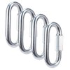 OWAYOTO Quick Link Locking Carabiner Chain Quick Links Connector Chain Repair Links M8 5/16 inch 4pcs