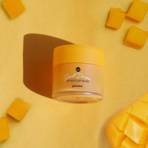 Sweet Dreams Lip Mask-Nourishing, Plumping and Hydrating Lip Balm | Ecofriendly Lip Sleeping Mask | Hyaluronic Acids + Vitamin C + Shea Butter + Antioxidants l Mango - 0.7 oz.
