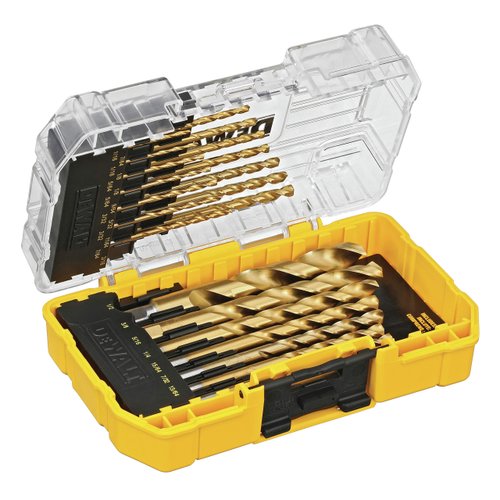DEWALT Titanium Nitride Drill Bit Set, 21-Piece (DW1342)