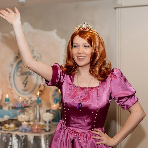 TOBATOBA Princess Crown Rapunzel Crown Rapunzel Tiara Princess Tiara Dress-up Crown Headband Halloween Birthday Wedding Hair Accessories