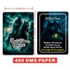 ZHQGYN Haunted Echoes Oracle Tarot Cards, Oracle Cards for Beginners, Unlocking The Secrets of The Future, Suitable for Personal Growth, Healing, and Understanding Life Goals