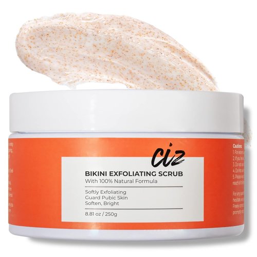 Bikini Area Exfoliator, Exfoliating Scrub for Bikini Area, Ingrown Hair Treatment for Bikini Area...