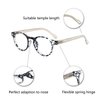 OCCI CHIARI 2 Pack Reader Lightweight Designer Plastic frame Stylish Reading Glasses For Women(Black,2.75)