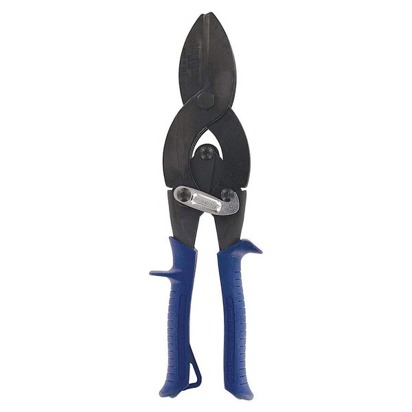 MIDWEST Blade Crimper - Sheet Metal Duct End Crimps Up to 1-5/8" with Compound Leverage & KUSH'N-POWER Comfort Grips - MWT-C5