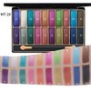 DISAAR Beauty Shiny 20 Color Wet Eye Shadow Palette Makeup Glitter Gold Talcum Powder Waterproof Advanced Nano Technology Long-Lasting Effect 27g (MT 2#)
