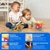 Magformers - Megan & Marleys Aviation Adventure, Multicolor, Magnetic Building Tiles, Blocks - Educational Magnetic Building STEM Toy