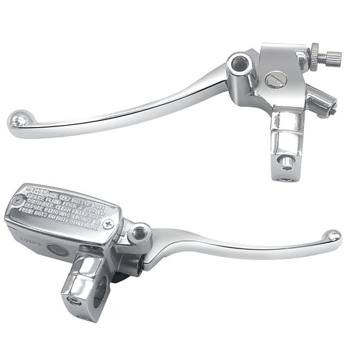 JAVIK Left &amp; Right Brake Master Cylinder Clutch Lever for Honda VT600 VT750 VT1100 VT1300 VTX1300...