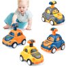 soi-meme Car Toys for Toddlers 1 2 3 Year Old Boy Girl First Birthday Gifts for Toddler Toys Age 1 2 3 Year Old Boy Birthday Gift for Infant Toddlers
