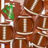 Hegbolke 81Pcs Football Party Decorations - Including Birthday Plates and Napkins, Tablecloth, Forks for Football Kids Fans Game Day Football Themed Birthday Party Supplies, Serve 20