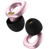 AUDREE Style Ear Plugs for Noise Reduction, Reusable High Fidelity Earplugs for Concerts, Musicians, Motorcycles, Study, Parent, Party, Flights & Noise Sensitivity, 18-29dB Noise Cancelling, Pink