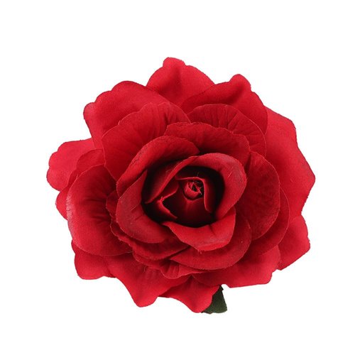 Pokinge 4Pcs Simulated Rose Hairpin Blossom Bridal Flower Hairpin Clip Floral Brooch Pin Women Hair Accessories Bridal Rose Brooch For Wedding