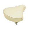 Alta Beach Cruiser Vinyl Bike Saddle, Multiple Colors. (White)