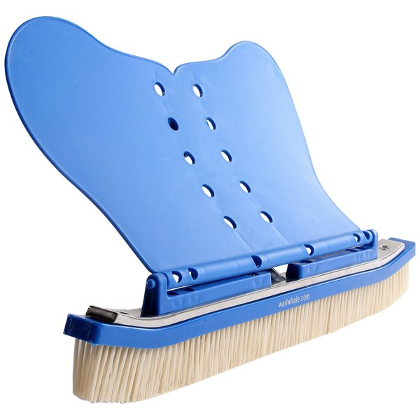 The Wall Whale Classic WW18Res Wall Whale Swimming Pool Brush, 18" Wide, Blue