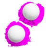 Gender Reveal Golf Ball for Baby Showers and Reveal Parties. All Natural Holi Powder. 2 Pack. (Pink)